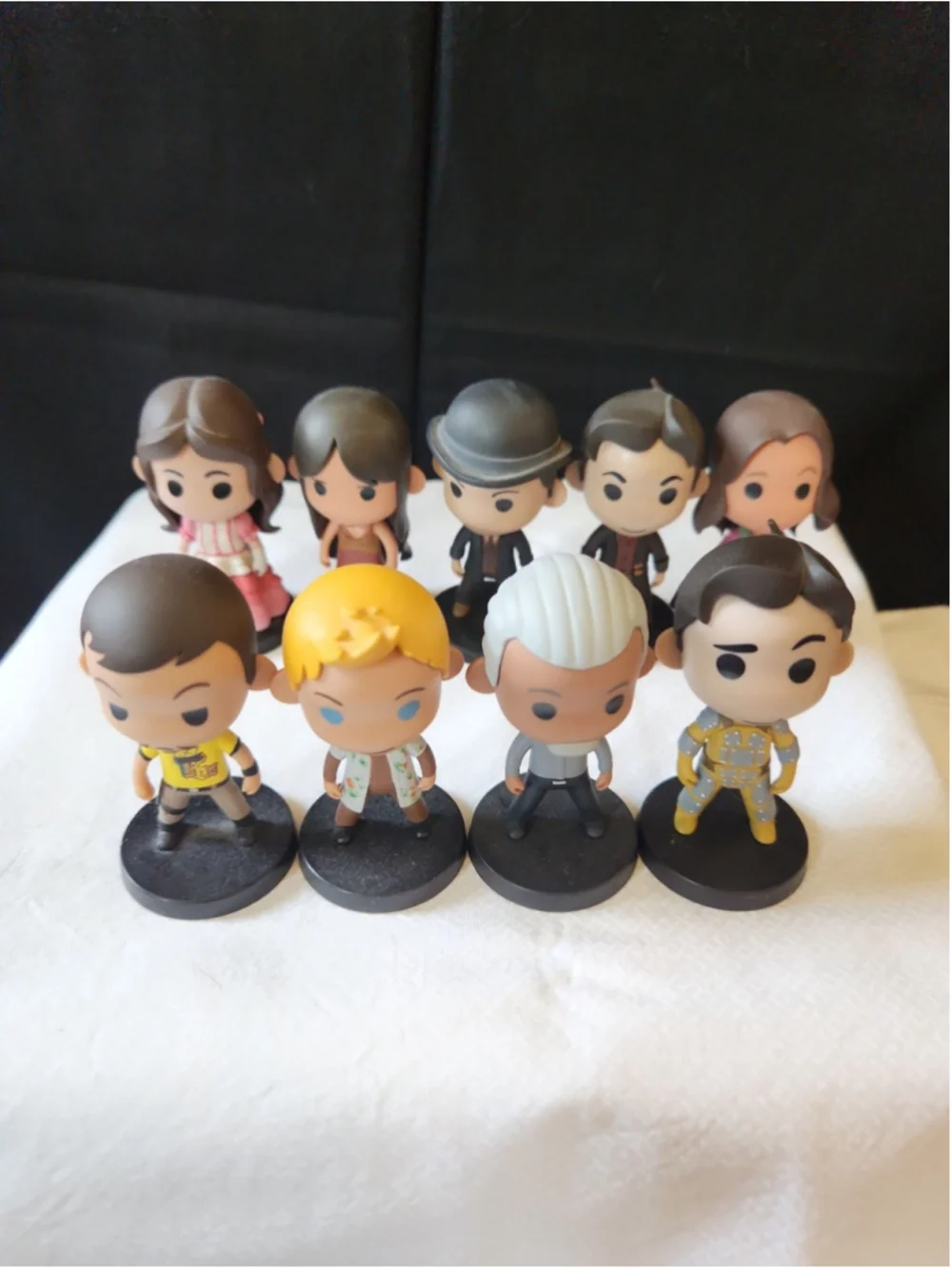 Firefly Serenity Q-Bits Figures QMx Loot Crate Mini Figures Lot of 9